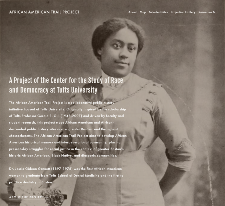 African American Trail Project Website